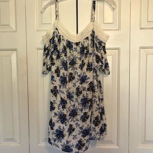 Floral Cold Shoulder